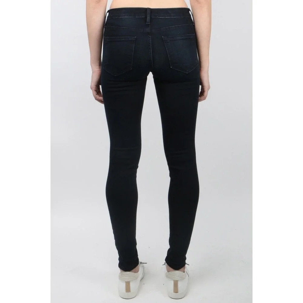 FRAME Jeans, Denim le Skinny De Jeanne Jeans, Low Rise, Manor Avenue, Size 28